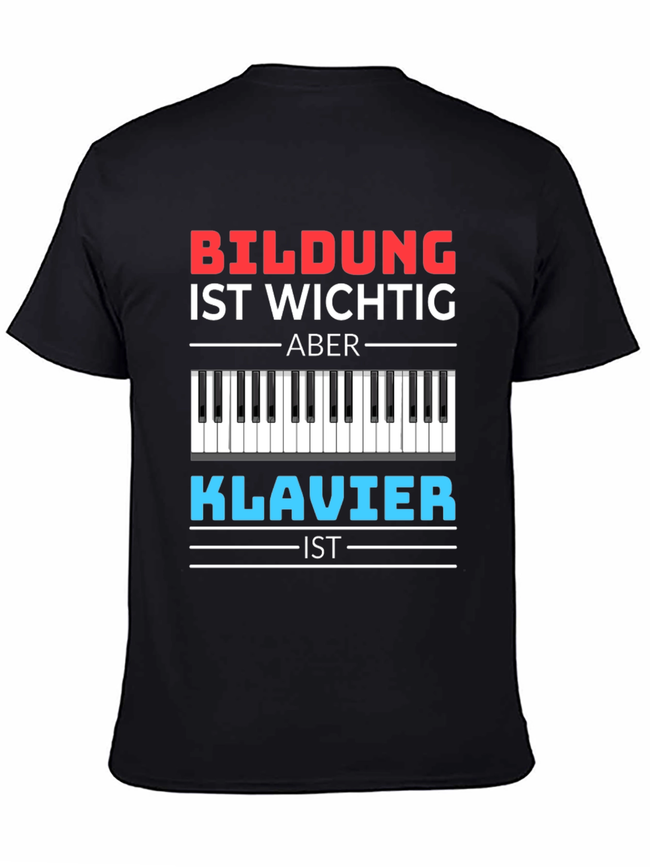 Education Important Piano T-Shirt