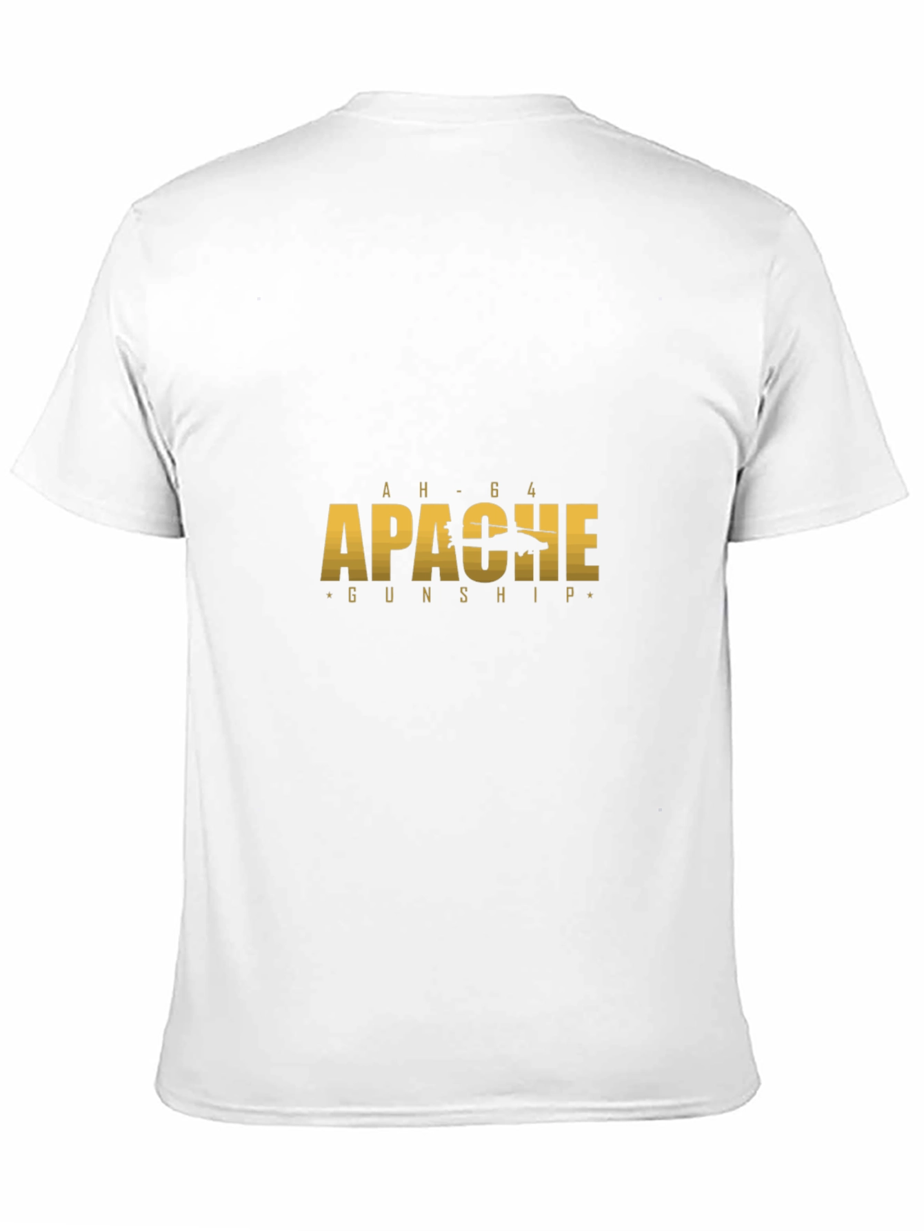 AH-64 Apache Gunship Graphic T-Shirt