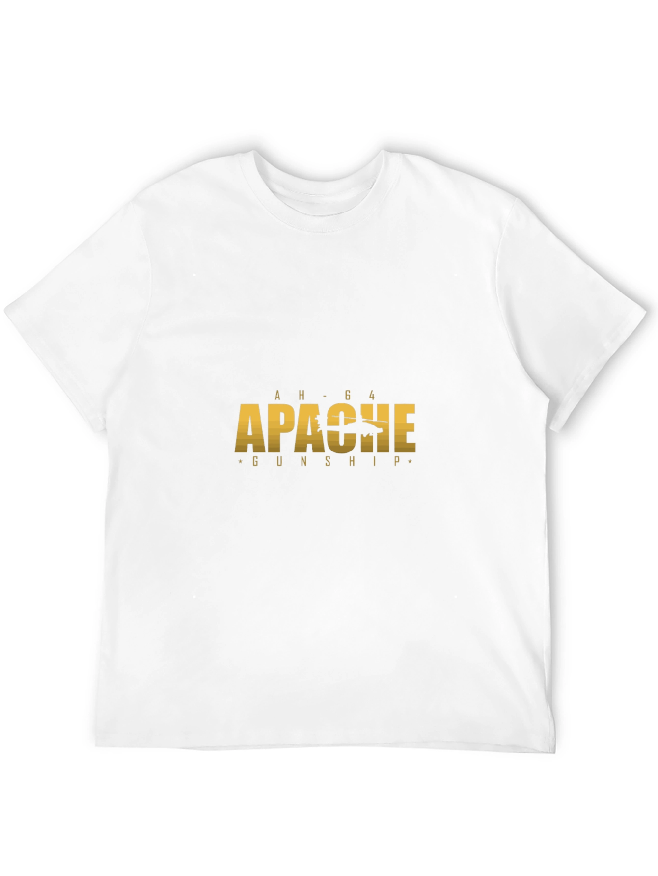 AH-64 Apache Gunship Graphic T-Shirt