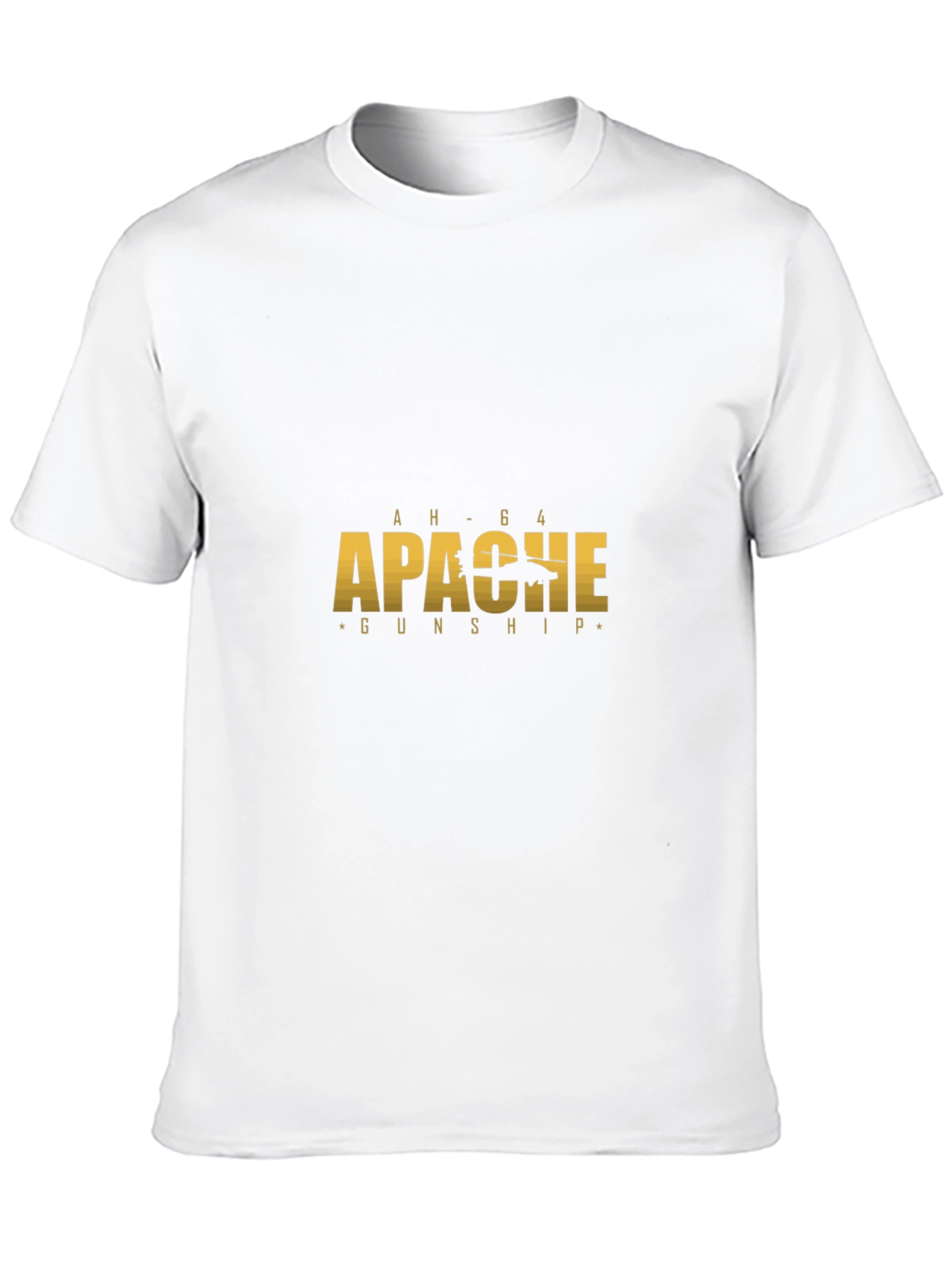 AH-64 Apache Gunship Graphic T-Shirt
