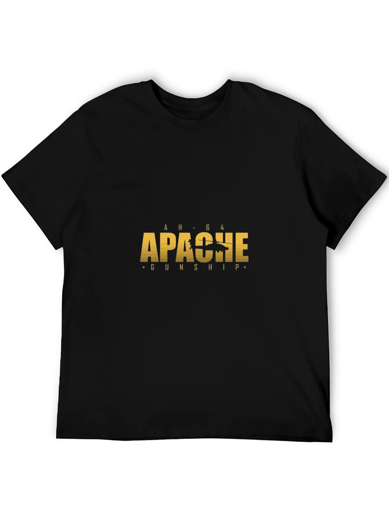 AH-64 Apache Gunship Graphic T-Shirt