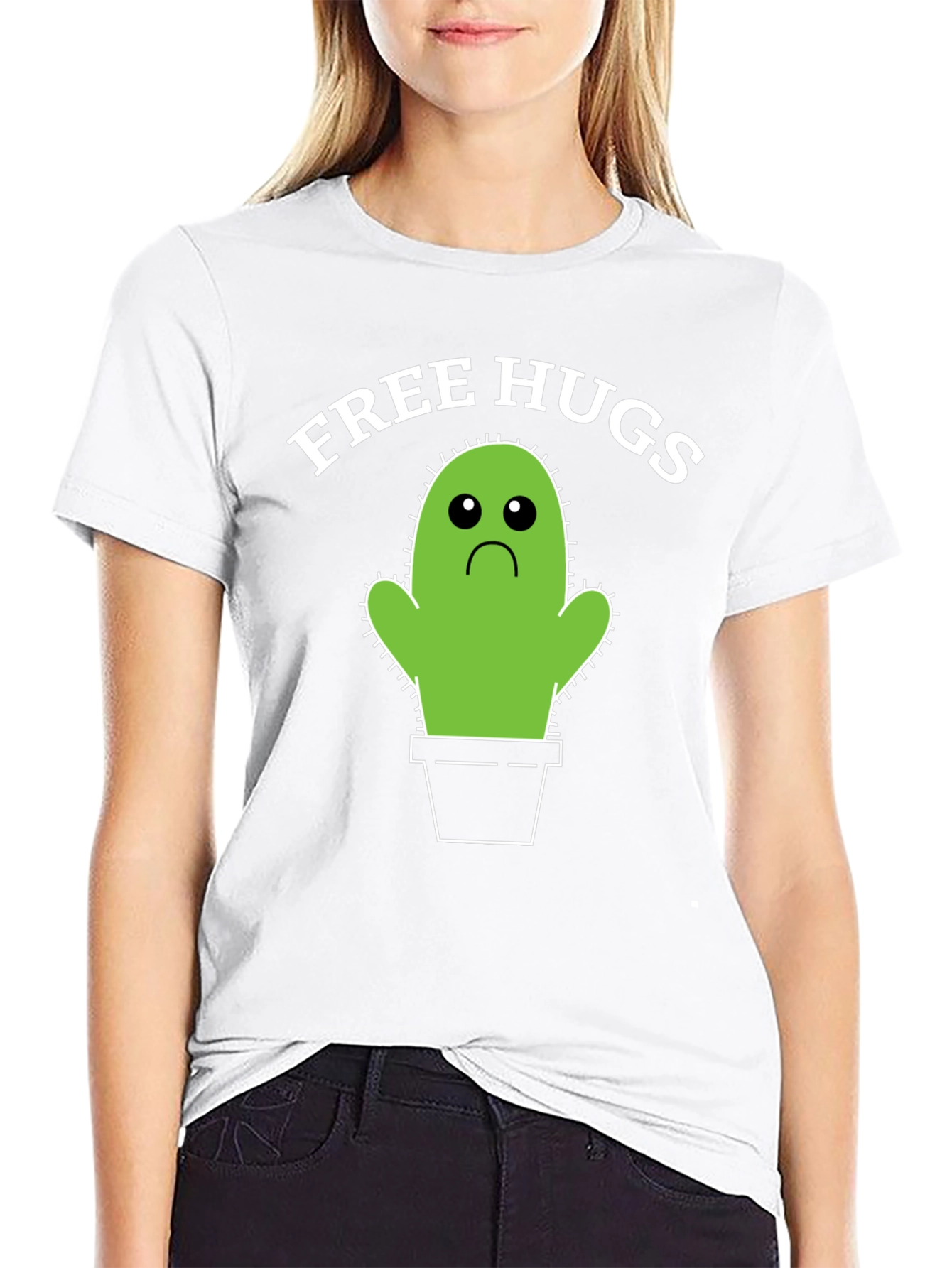 Free Hugs Cactus T-Shirt