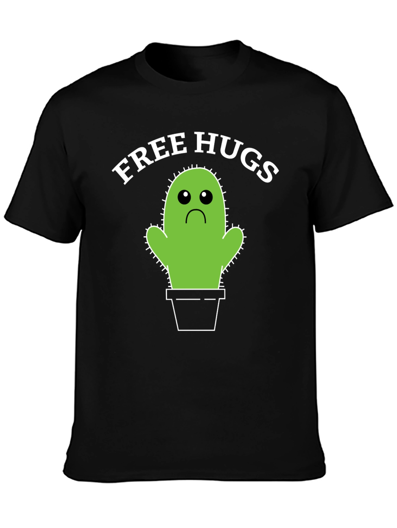 Free Hugs Cactus T-Shirt