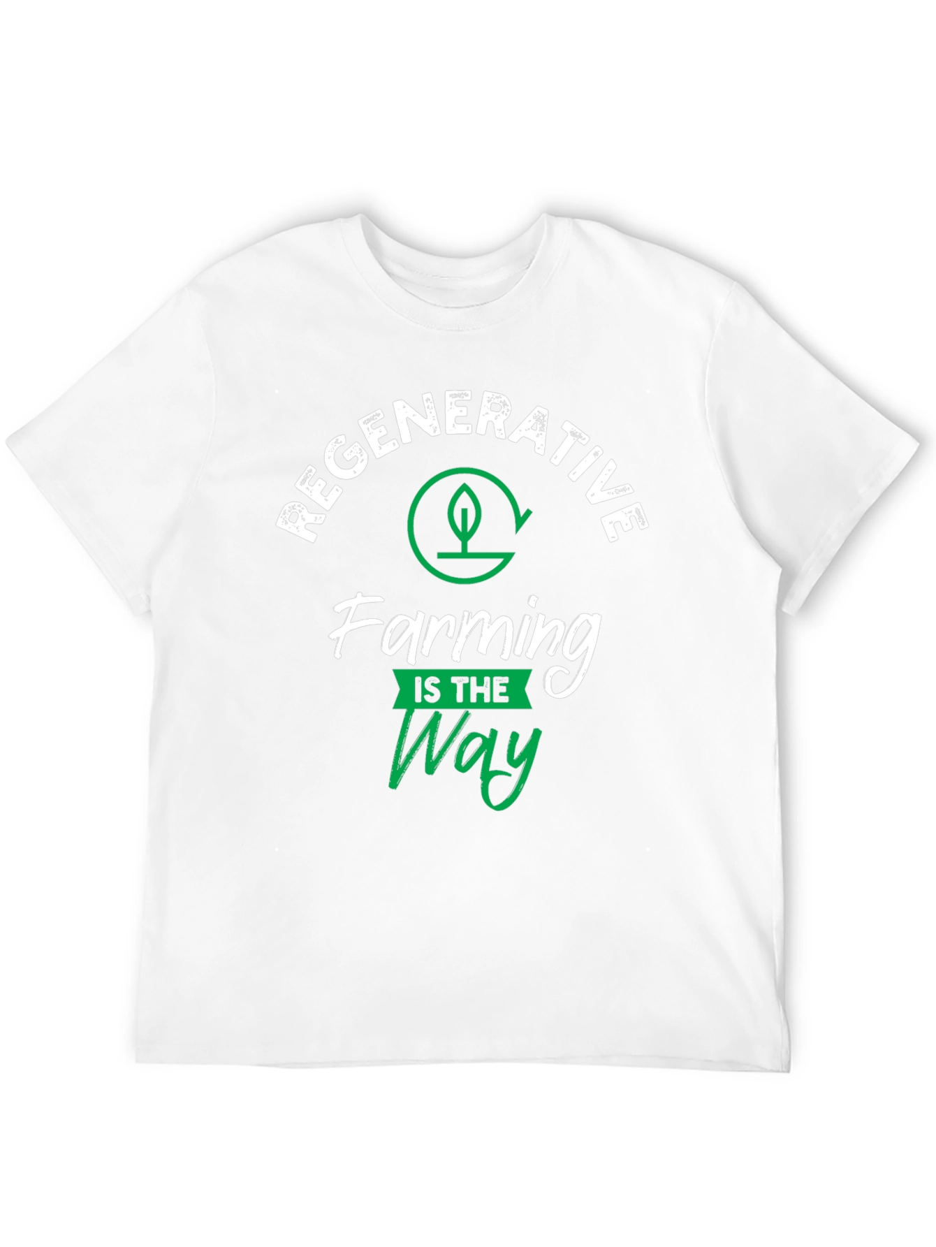 Regenerative Farming T-Shirt - Eco-Friendly Cotton Tee