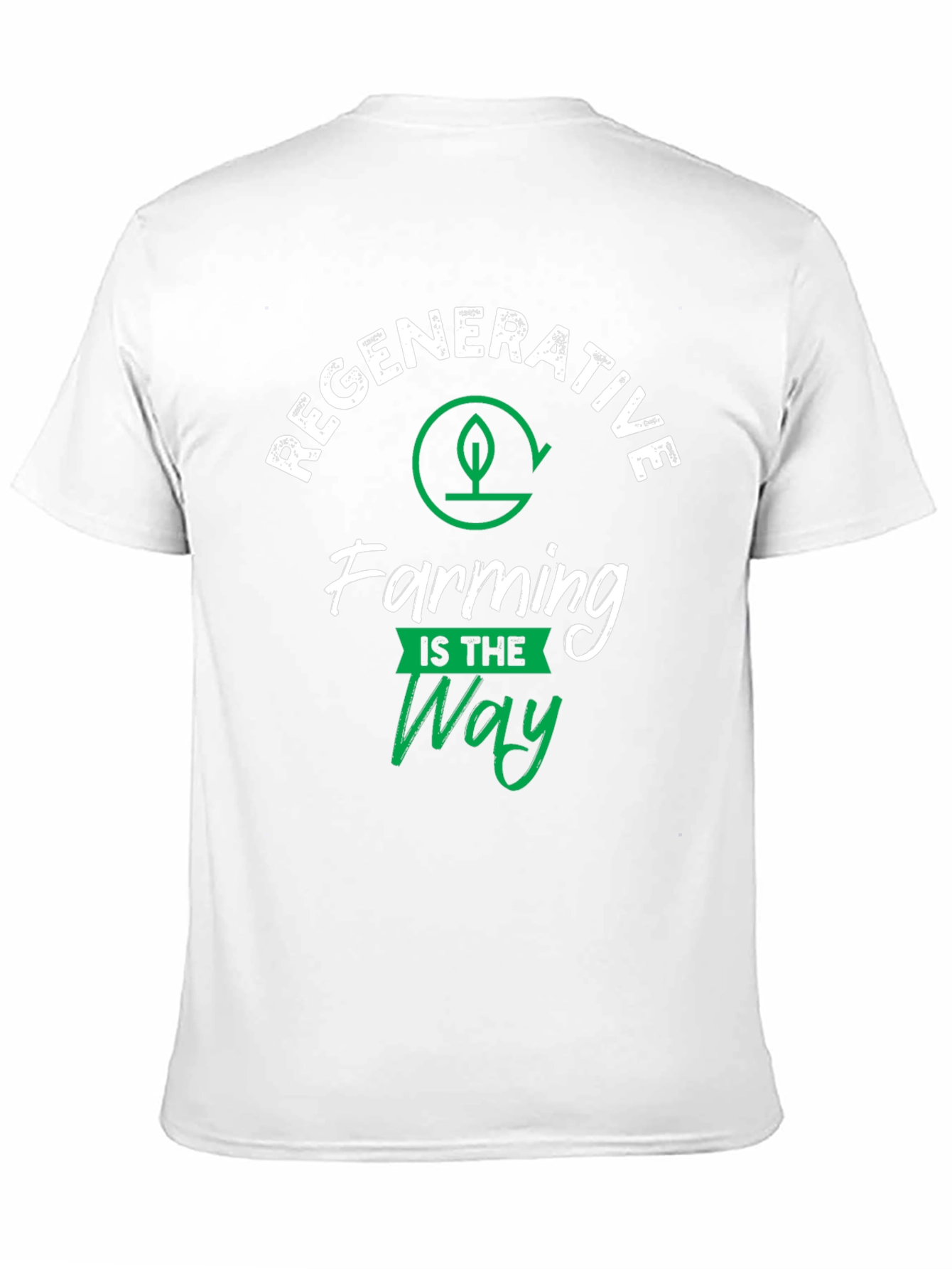 Regenerative Farming T-Shirt - Eco-Friendly Cotton Tee