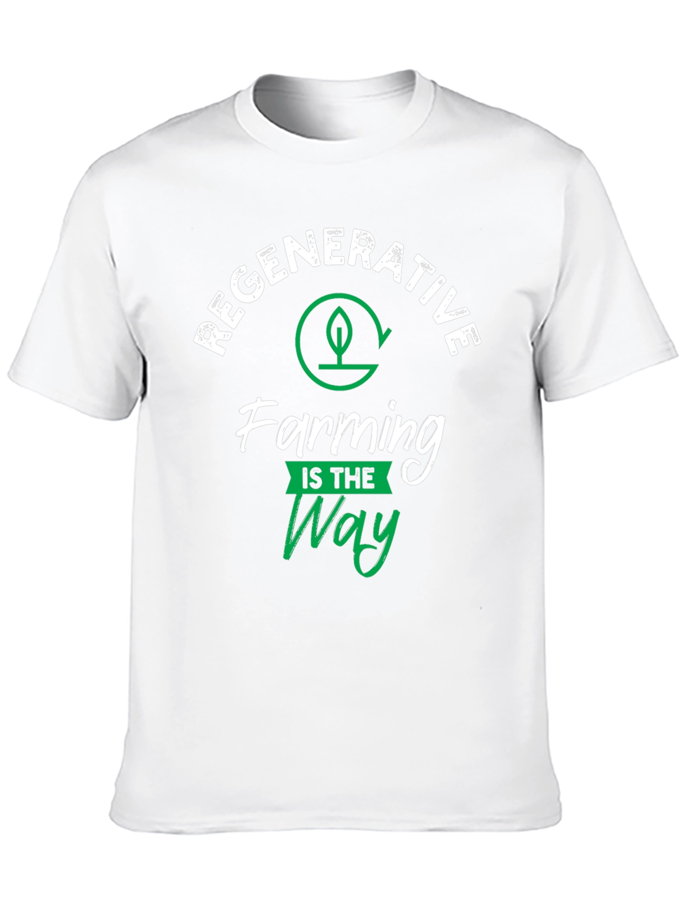 Regenerative Farming T-Shirt - Eco-Friendly Cotton Tee