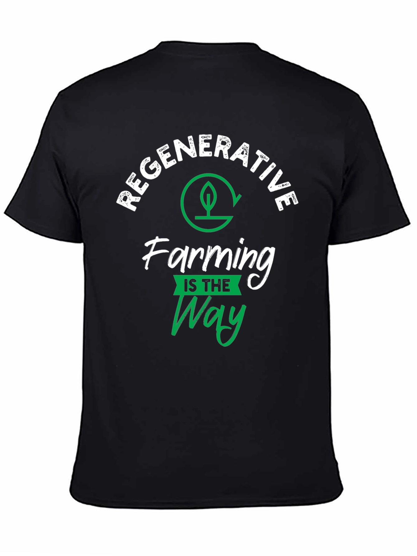 Regenerative Farming T-Shirt - Eco-Friendly Cotton Tee