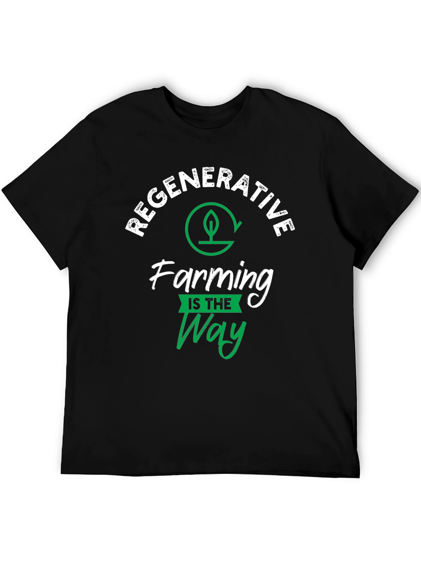 Regenerative Farming T-Shirt - Eco-Friendly Cotton Tee