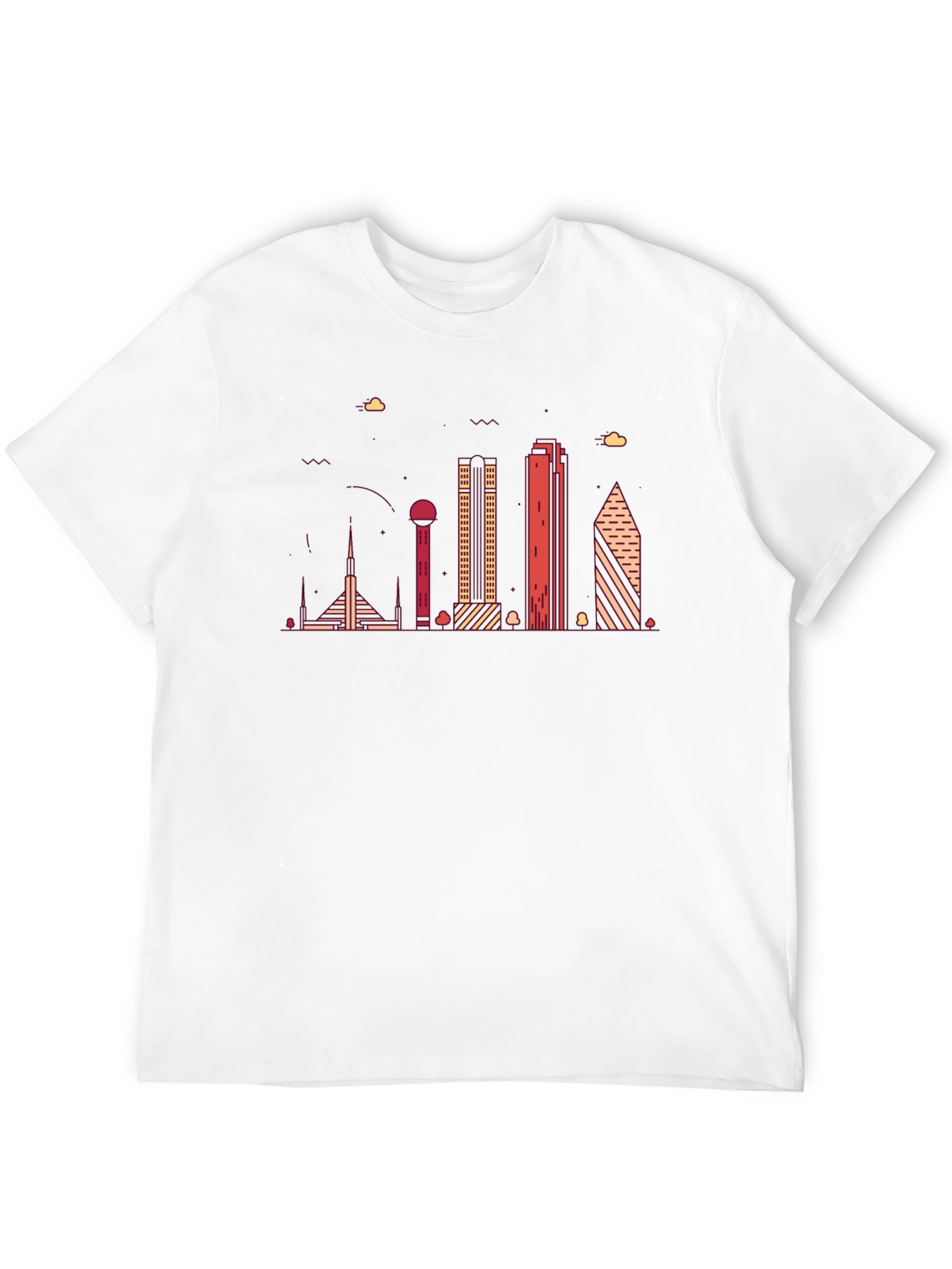 Modern Cityscape Graphic T-Shirt