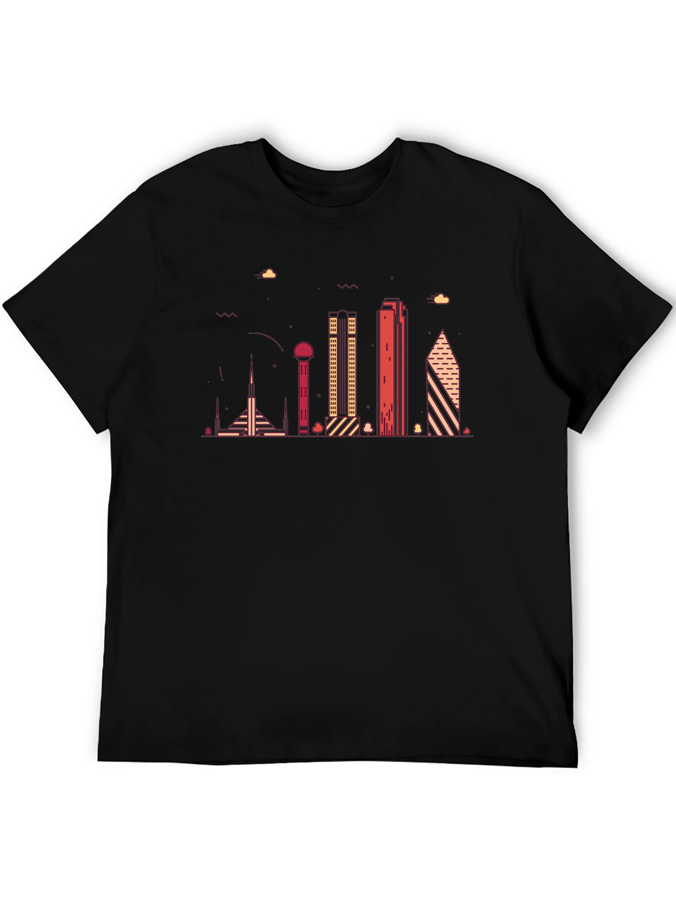 Modern Cityscape Graphic T-Shirt