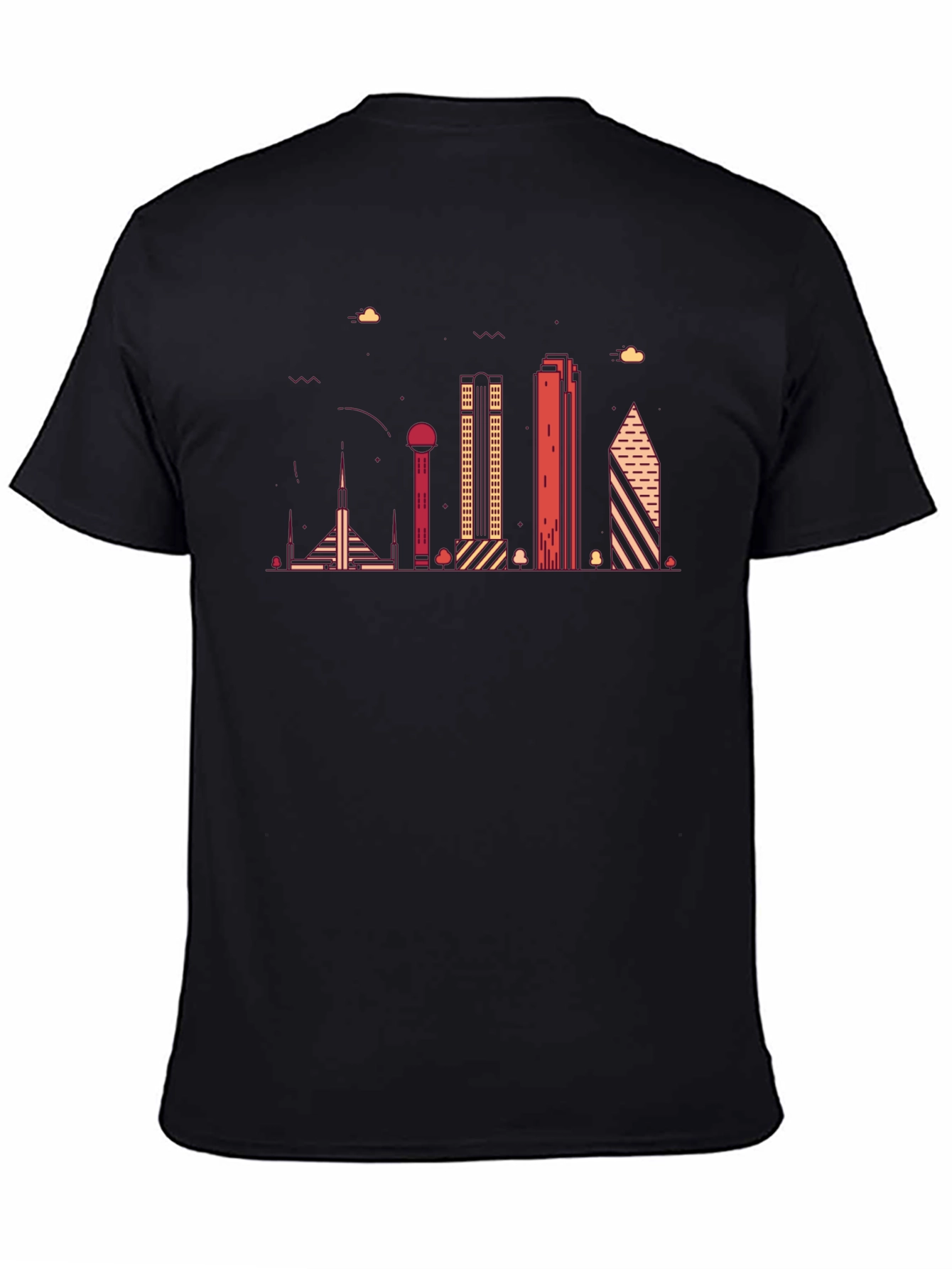 Modern Cityscape Graphic T-Shirt