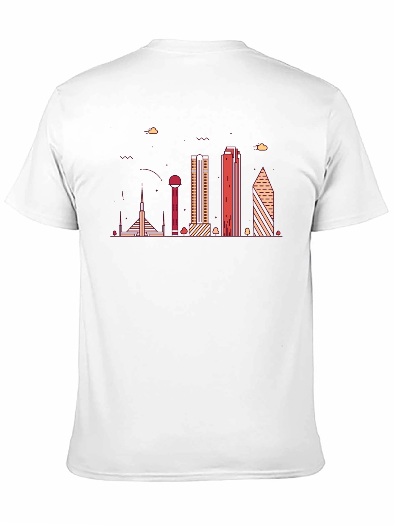 Modern Cityscape Graphic T-Shirt
