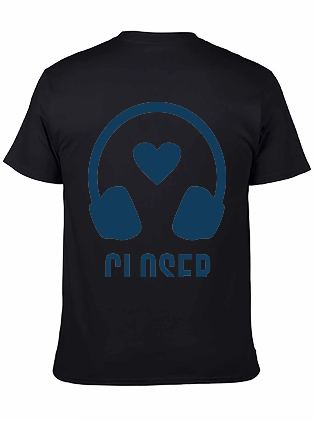 Closer Headphone Heart T-Shirt - Cool Music Lover Tee
