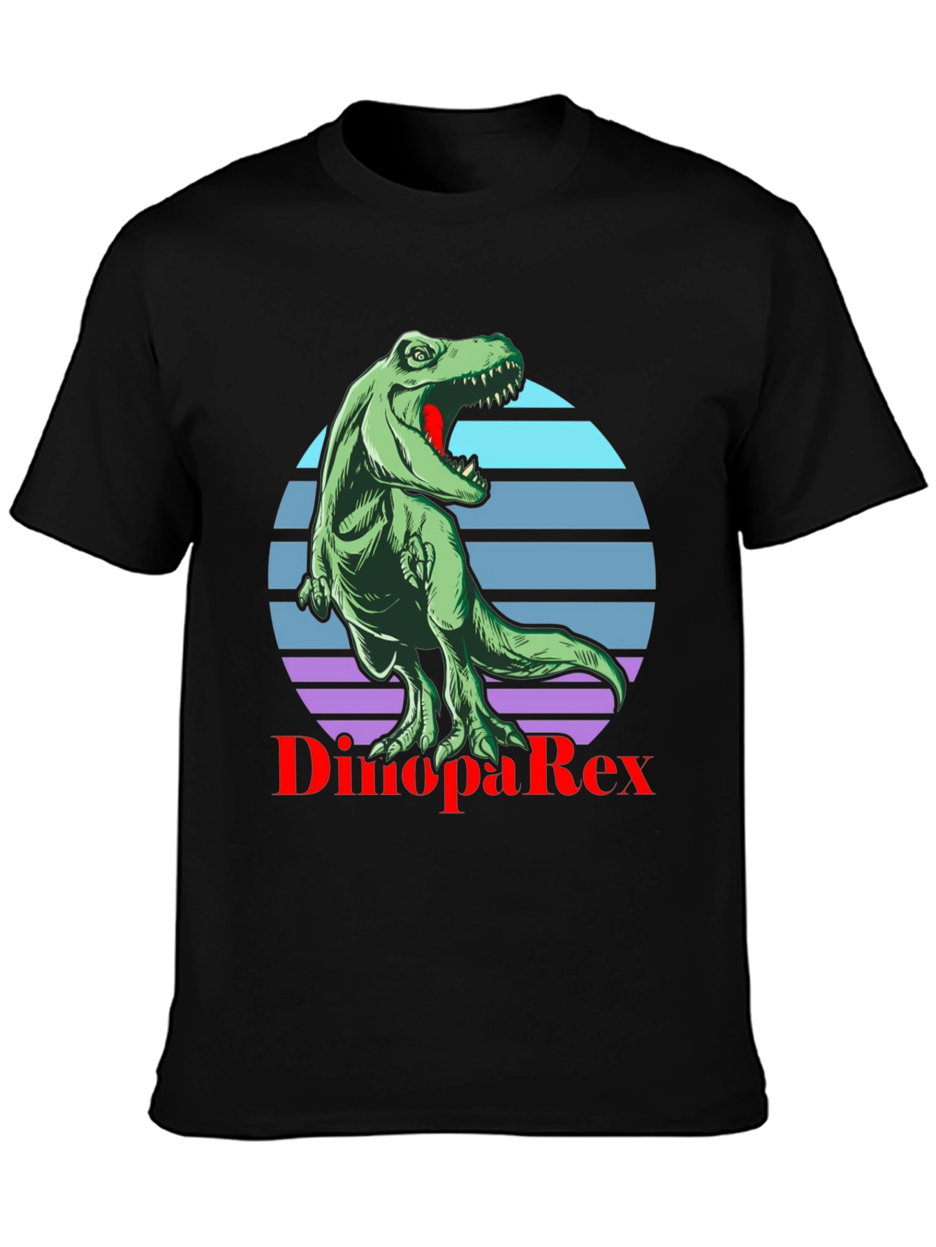 Dino PaRex T-Shirt - Retro Dinosaur Tee