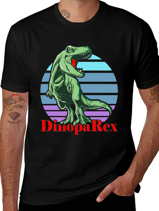 Dino PaRex T-Shirt - Retro Dinosaur Tee