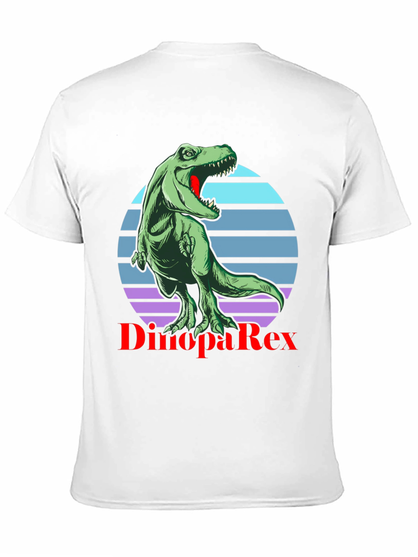 Dino PaRex T-Shirt - Retro Dinosaur Tee