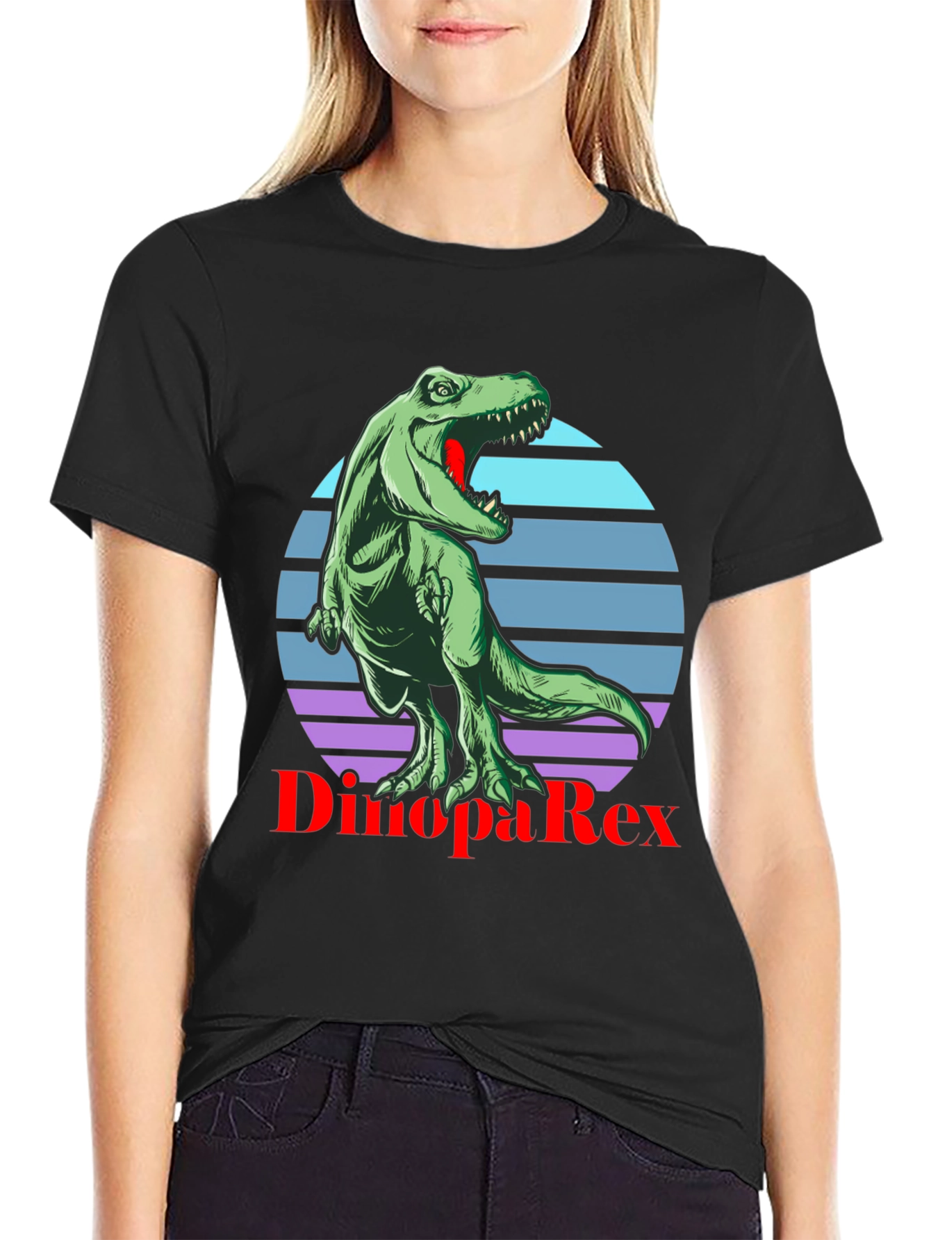 Dino PaRex T-Shirt - Retro Dinosaur Tee