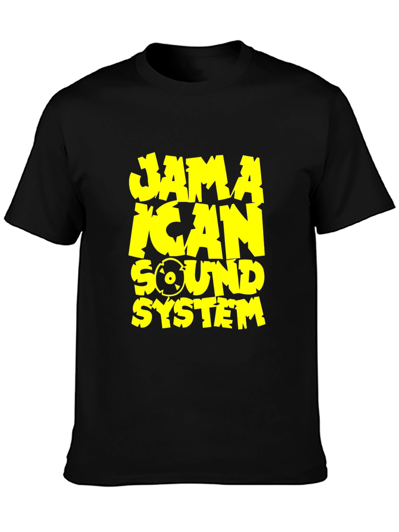 Jamaican Sound System Graphic Tee - Black