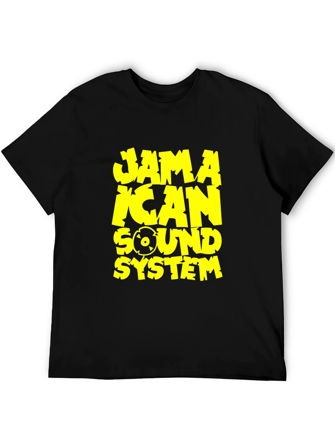 Jamaican Sound System Graphic Tee - Black