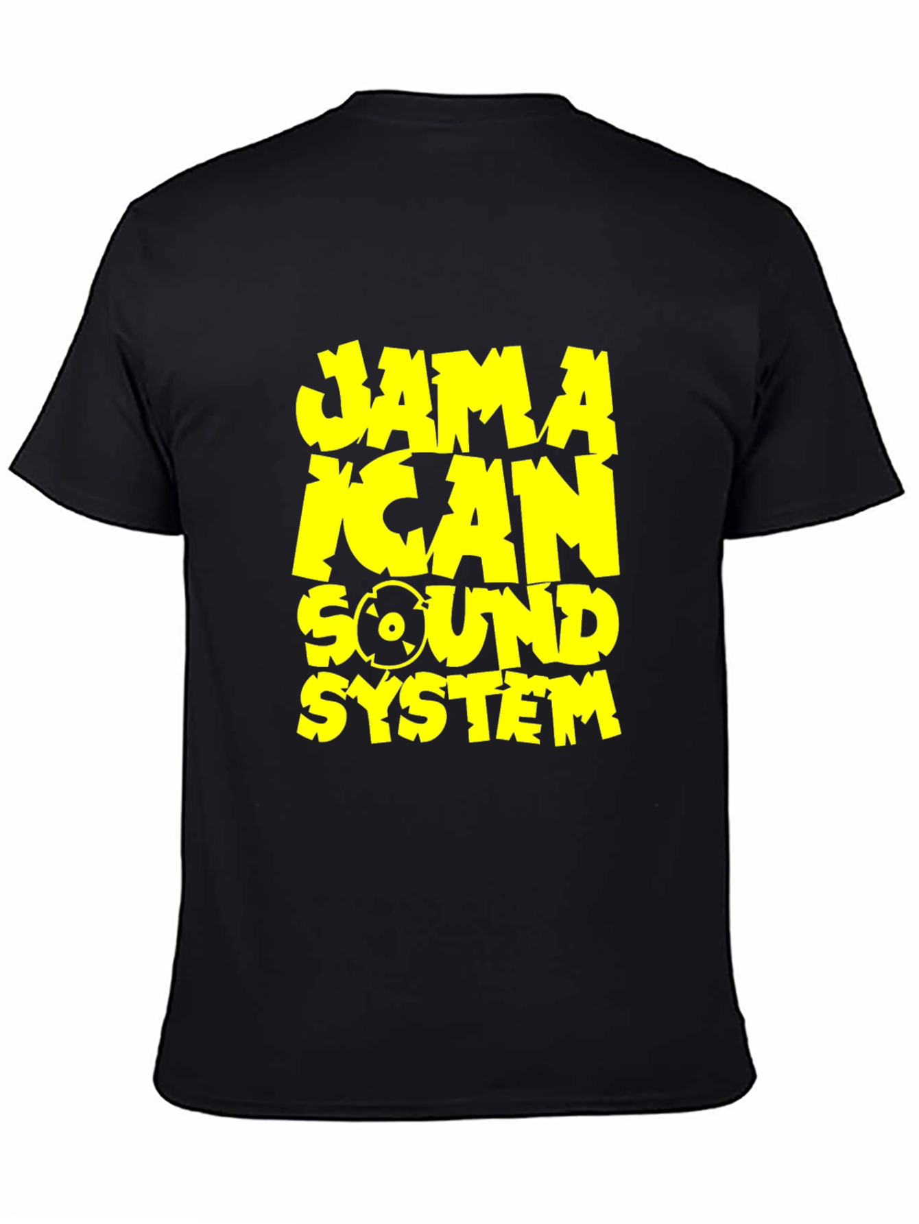 Jamaican Sound System Graphic Tee - Black