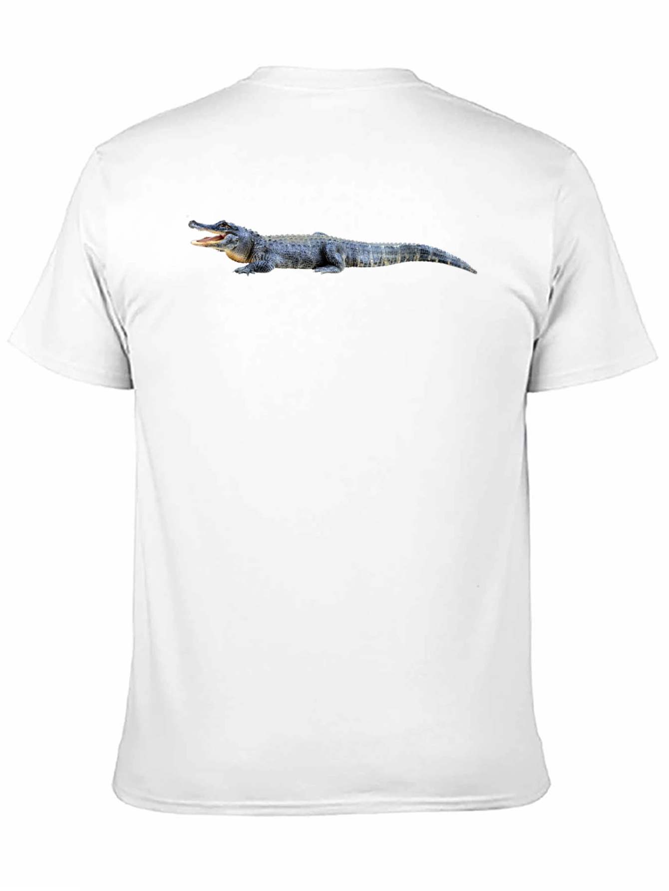 Alligator Graphic Tee - Black Cotton T-Shirt