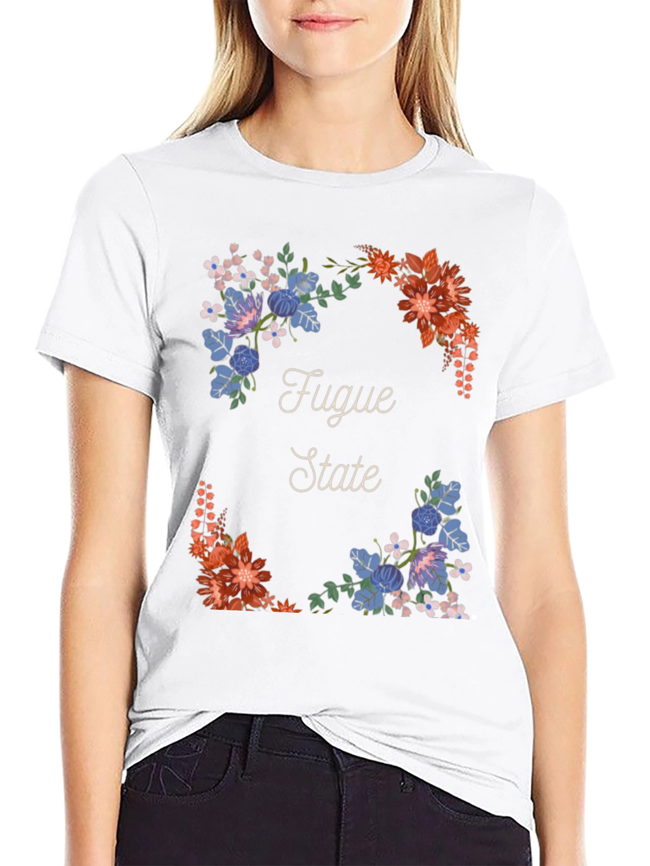 Fugue State Floral Graphic T-Shirt