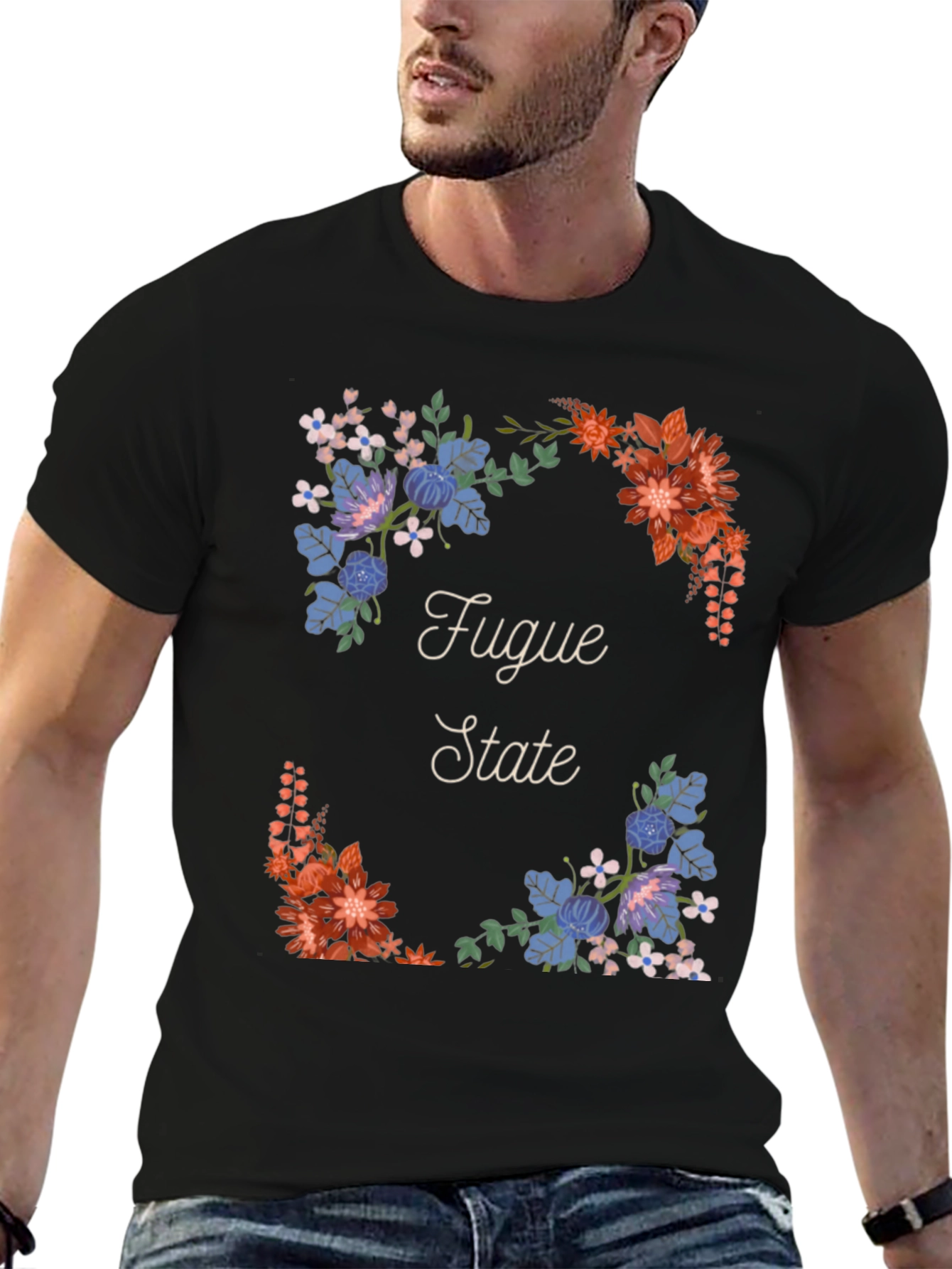 Fugue State Floral Graphic T-Shirt