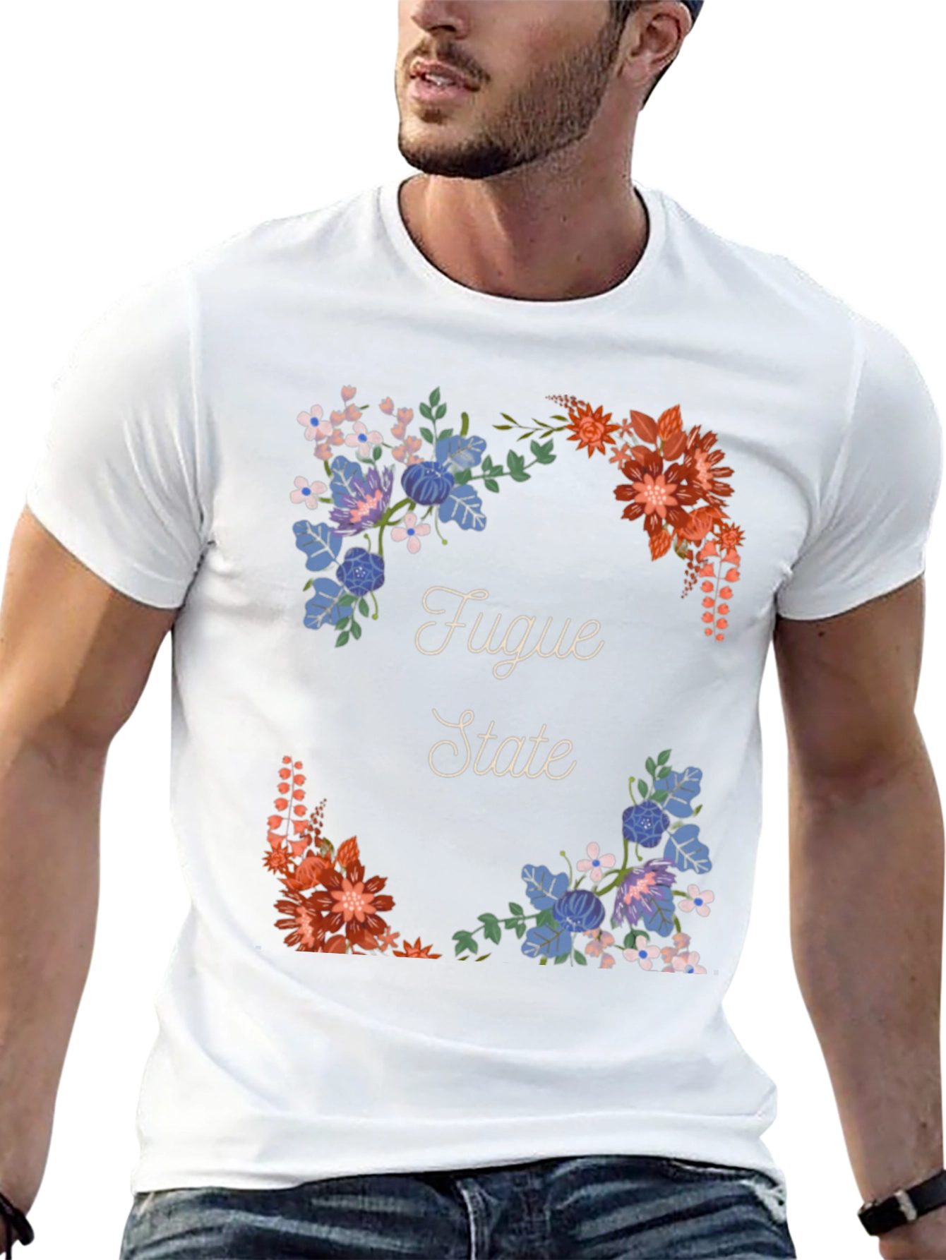 Fugue State Floral Graphic T-Shirt