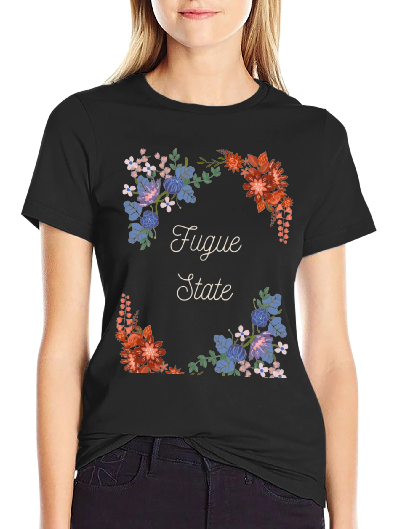 Fugue State Floral Graphic T-Shirt