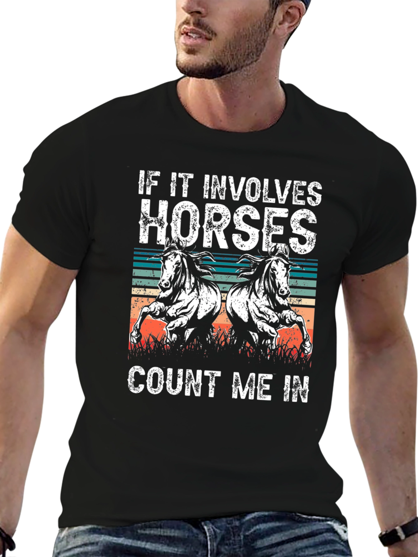 If It Involves Horses T-Shirt