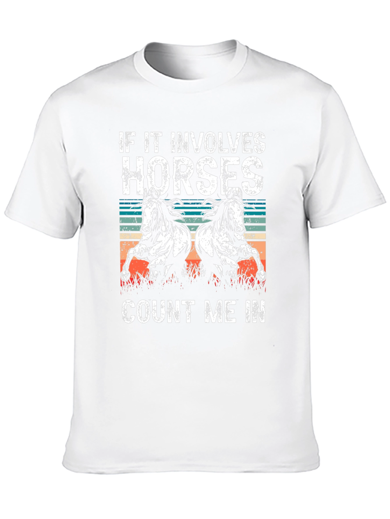 If It Involves Horses T-Shirt