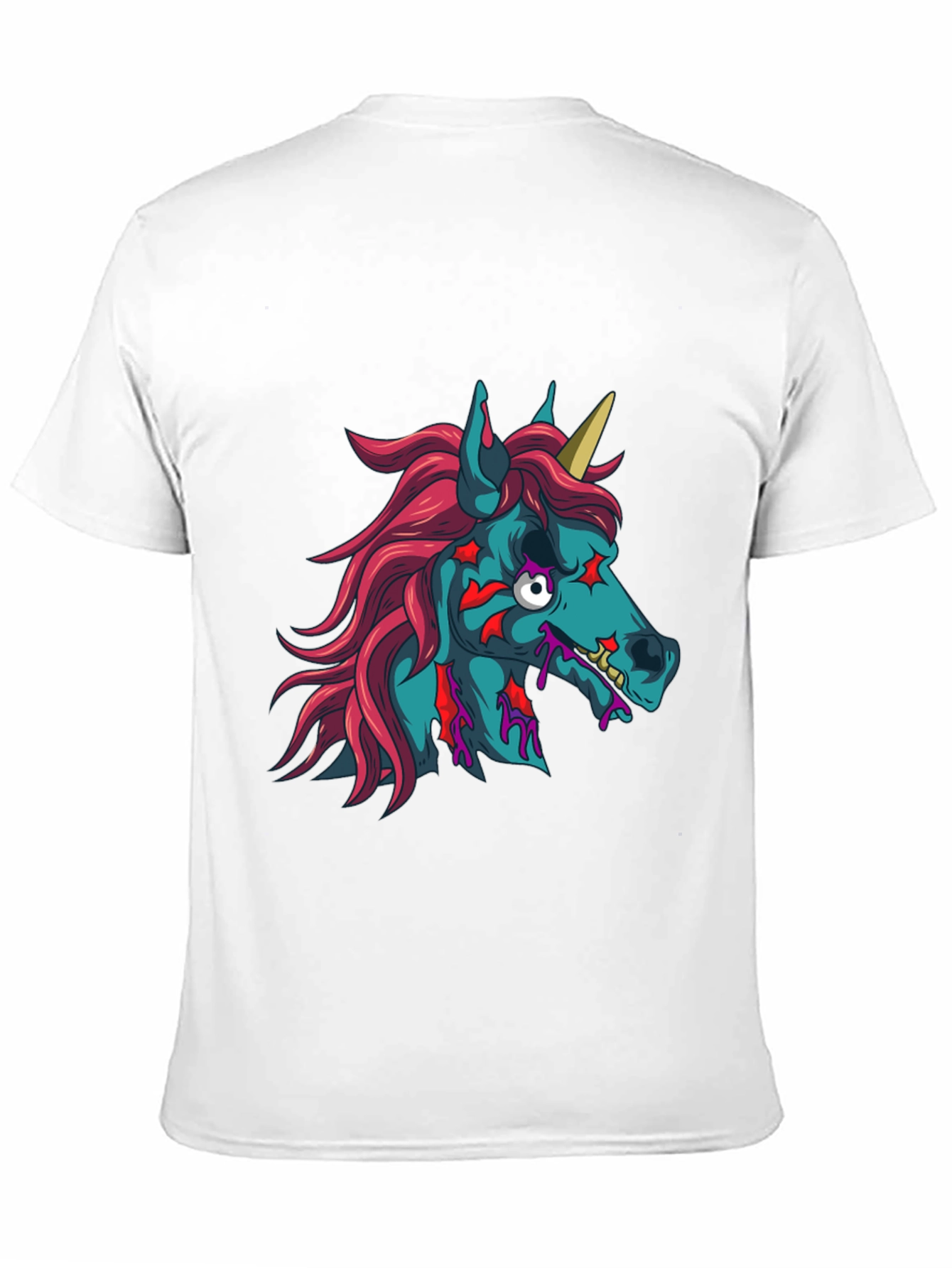 Zombie Unicorn Graphic T-Shirt