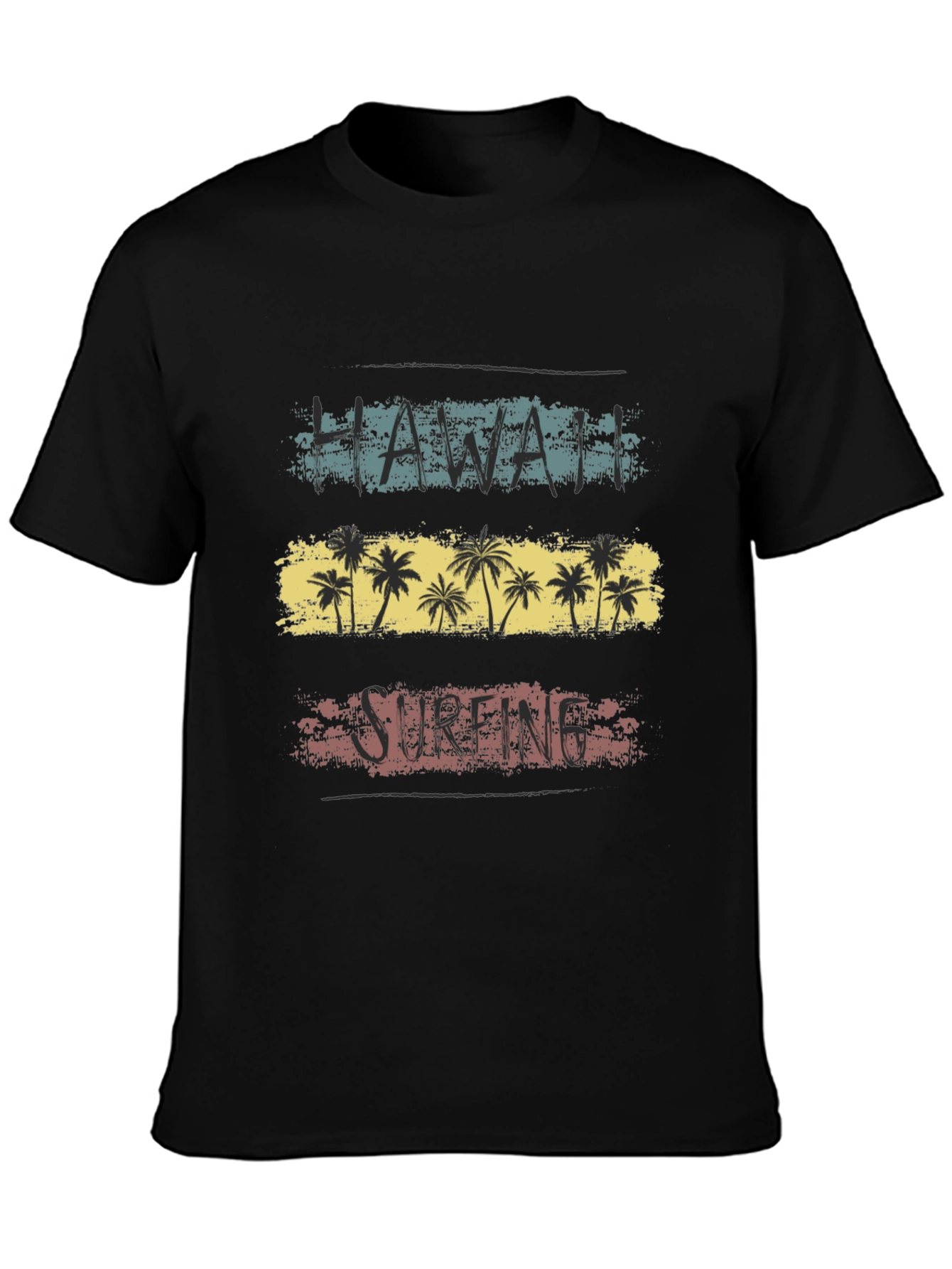Hawaii Surfing Retro T-Shirt