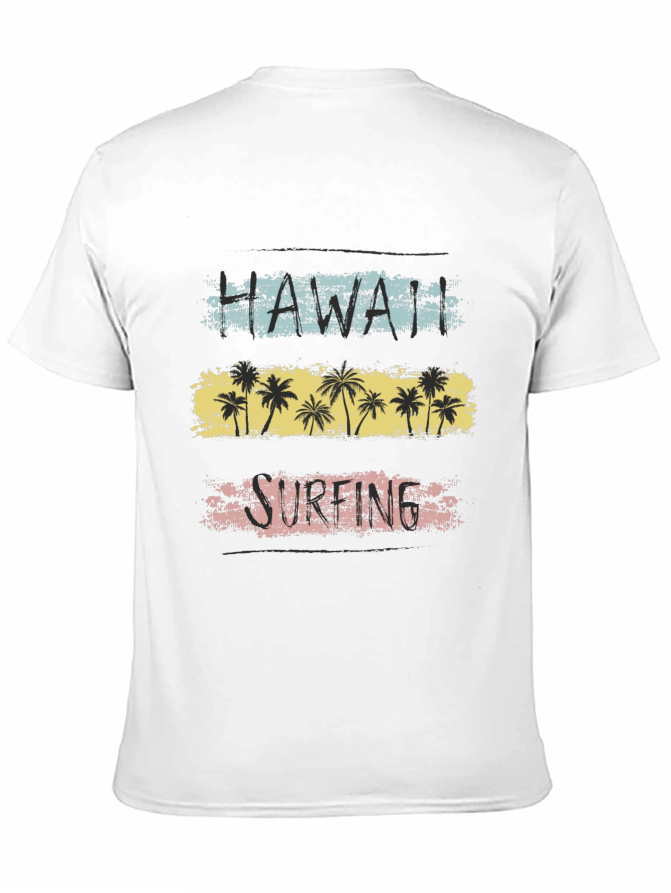 Hawaii Surfing Retro T-Shirt