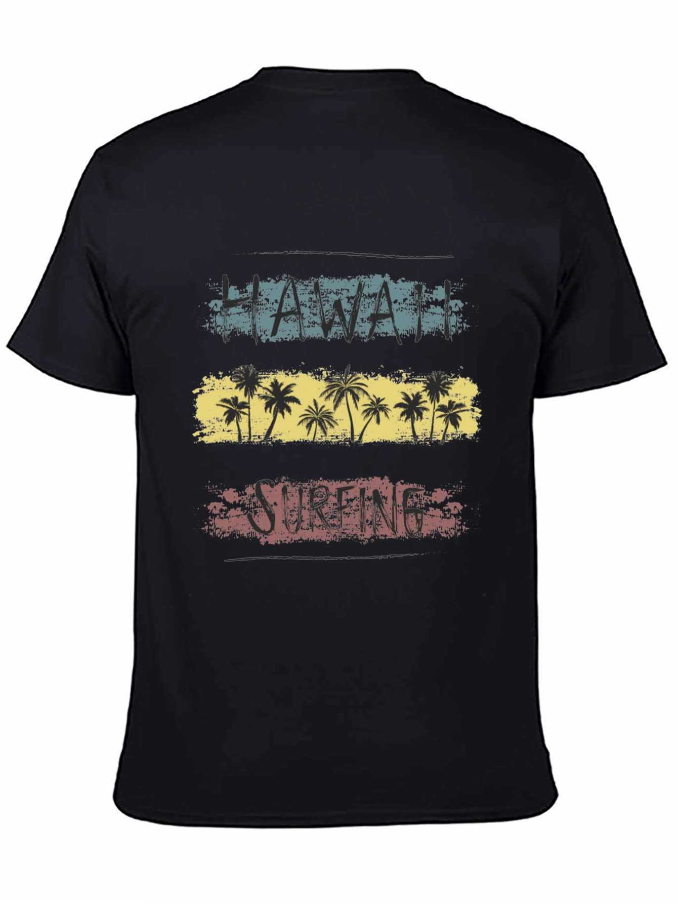 Hawaii Surfing Retro T-Shirt