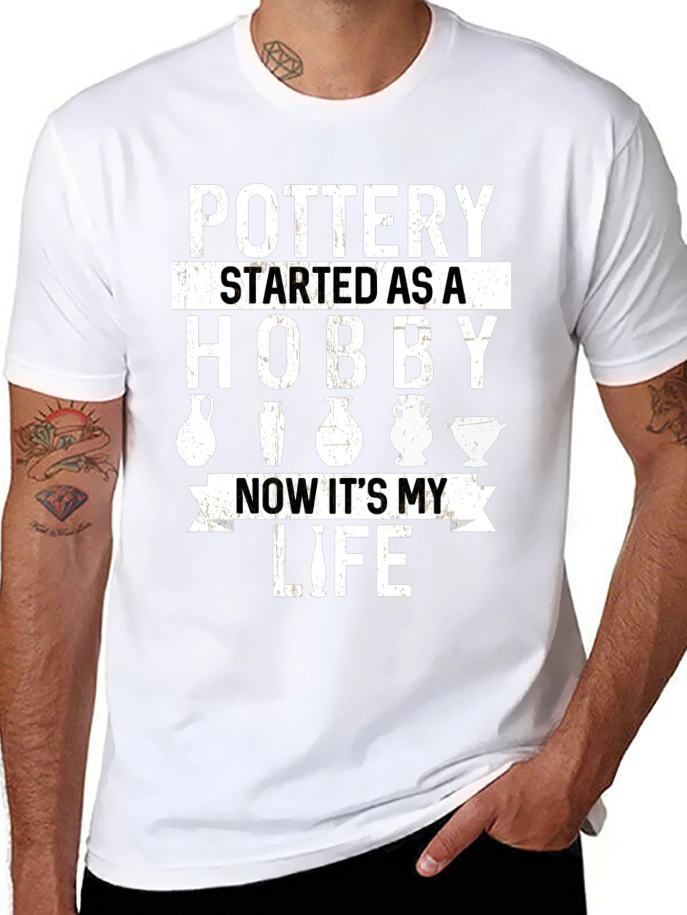 Pottery Hobby Life Graphic Tee