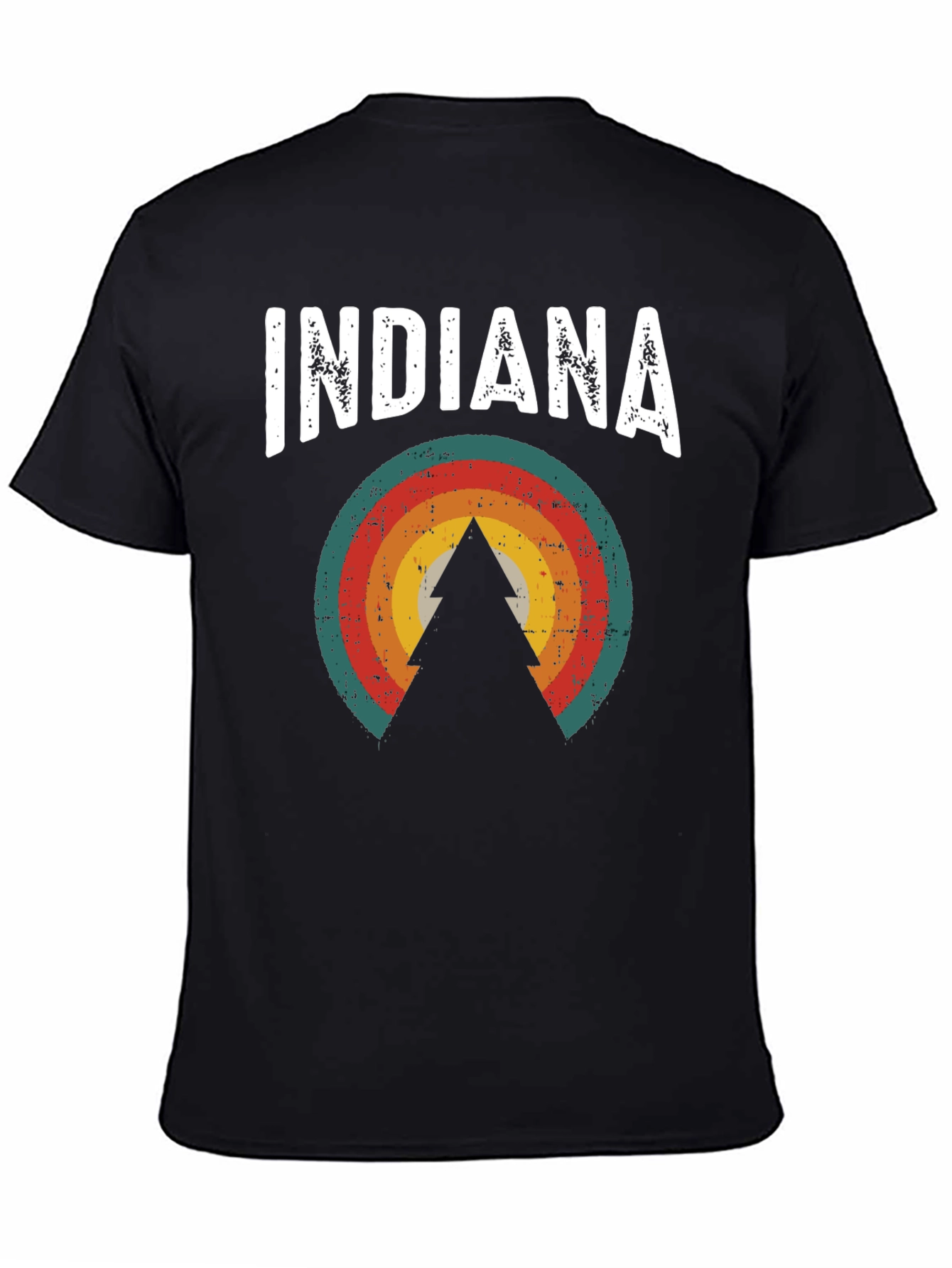 Indiana Graphic Tee - Retro State Pride T-Shirt