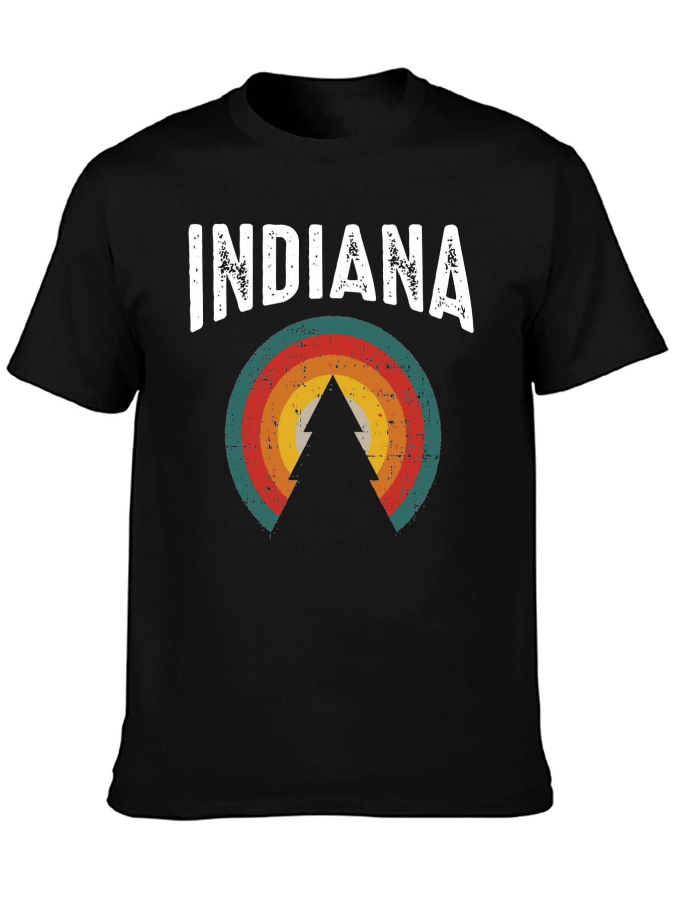 Indiana Graphic Tee - Retro State Pride T-Shirt