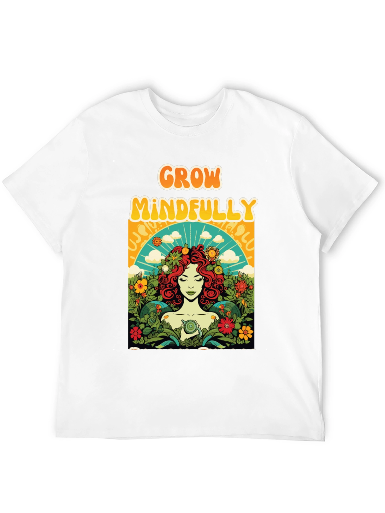 Grow Mindfully Graphic T-Shirt