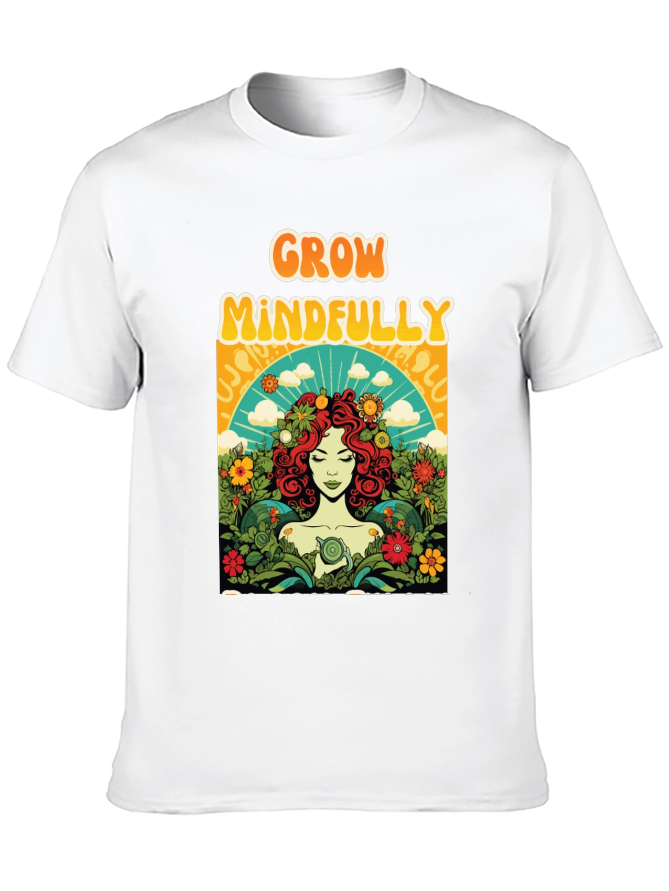 Grow Mindfully Graphic T-Shirt