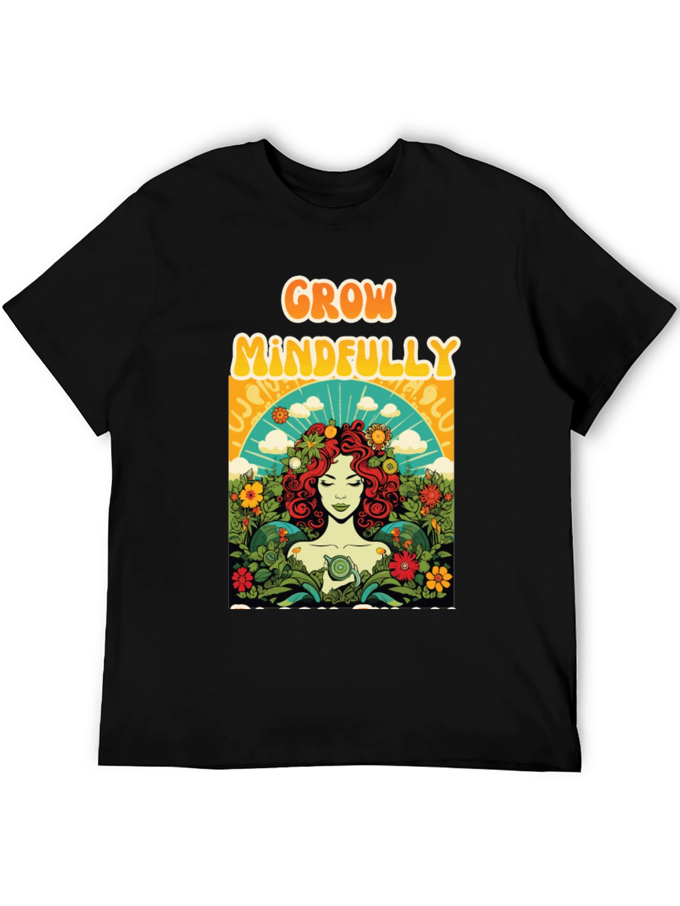 Grow Mindfully Graphic T-Shirt