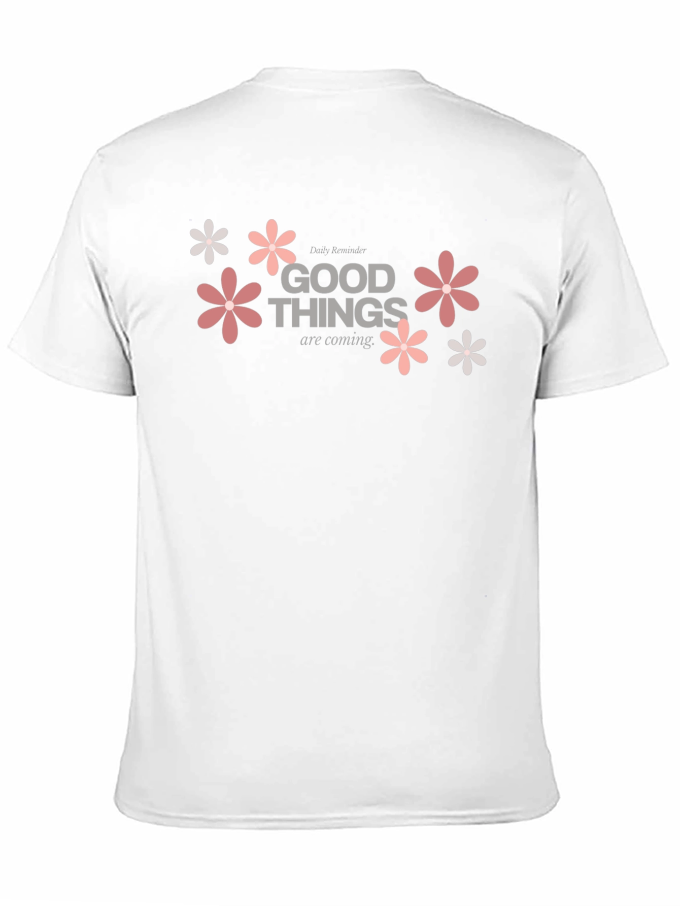 Good Things Coming Floral Graphic Tee - Black