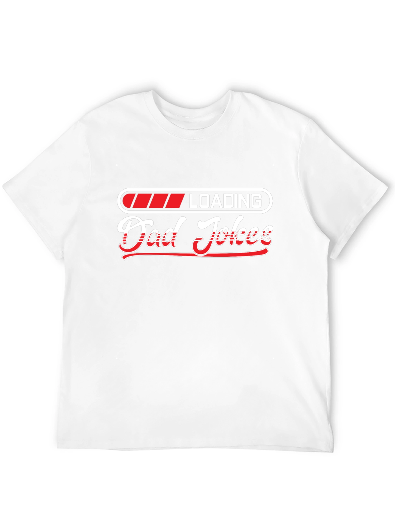 Dad Jokes Loading T-Shirt - Funny Fathers Day Tee