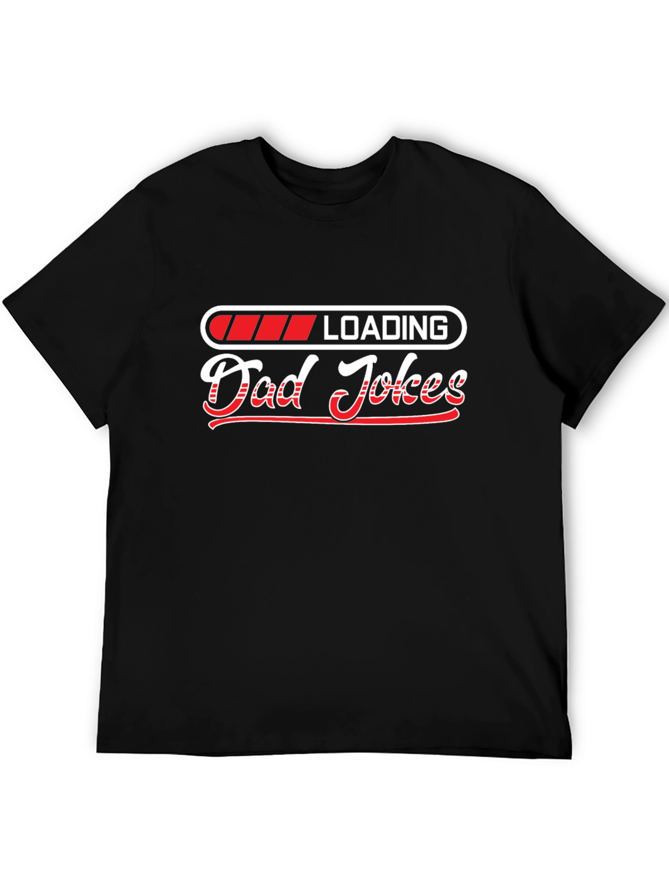 Dad Jokes Loading T-Shirt - Funny Fathers Day Tee