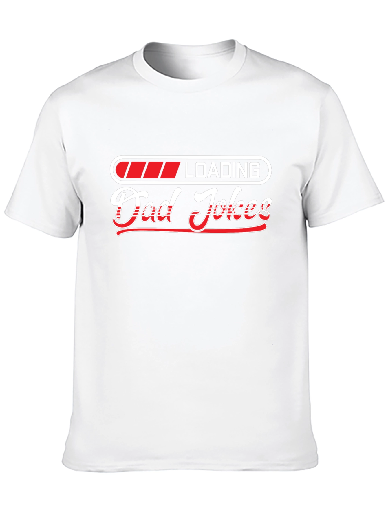 Dad Jokes Loading T-Shirt - Funny Fathers Day Tee