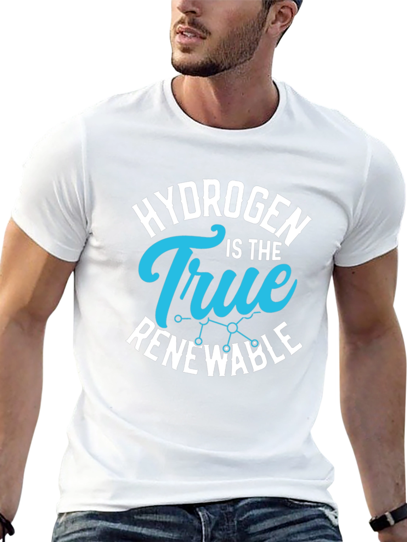 Hydrogen Renewable Energy Graphic T-Shirt