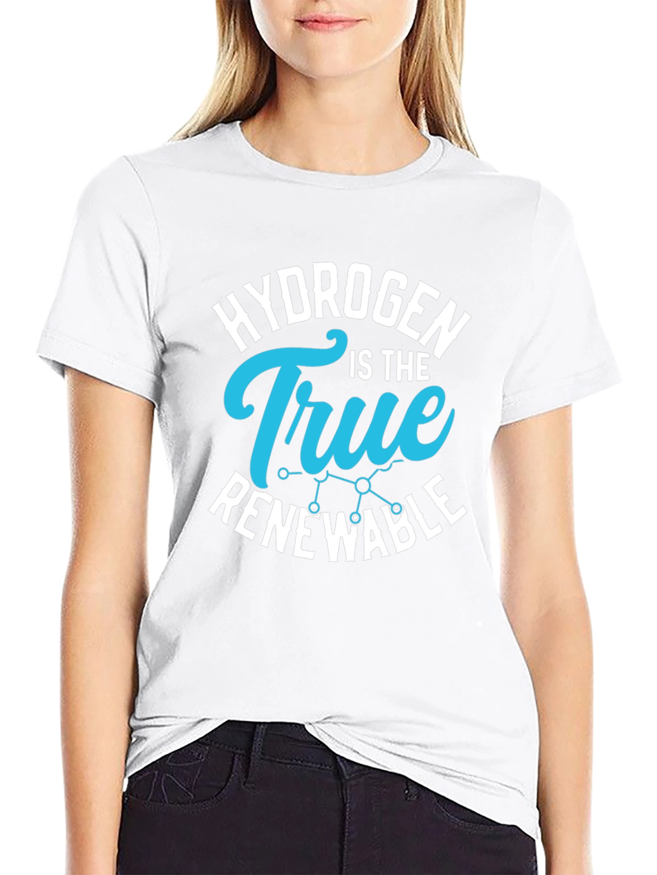 Hydrogen Renewable Energy Graphic T-Shirt