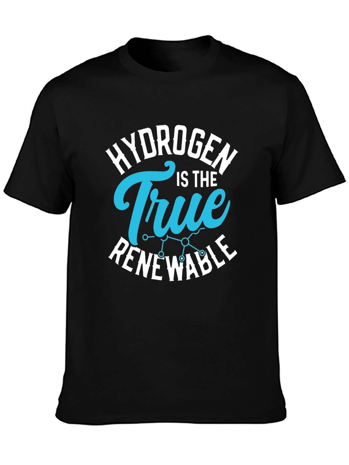 Hydrogen Renewable Energy Graphic T-Shirt