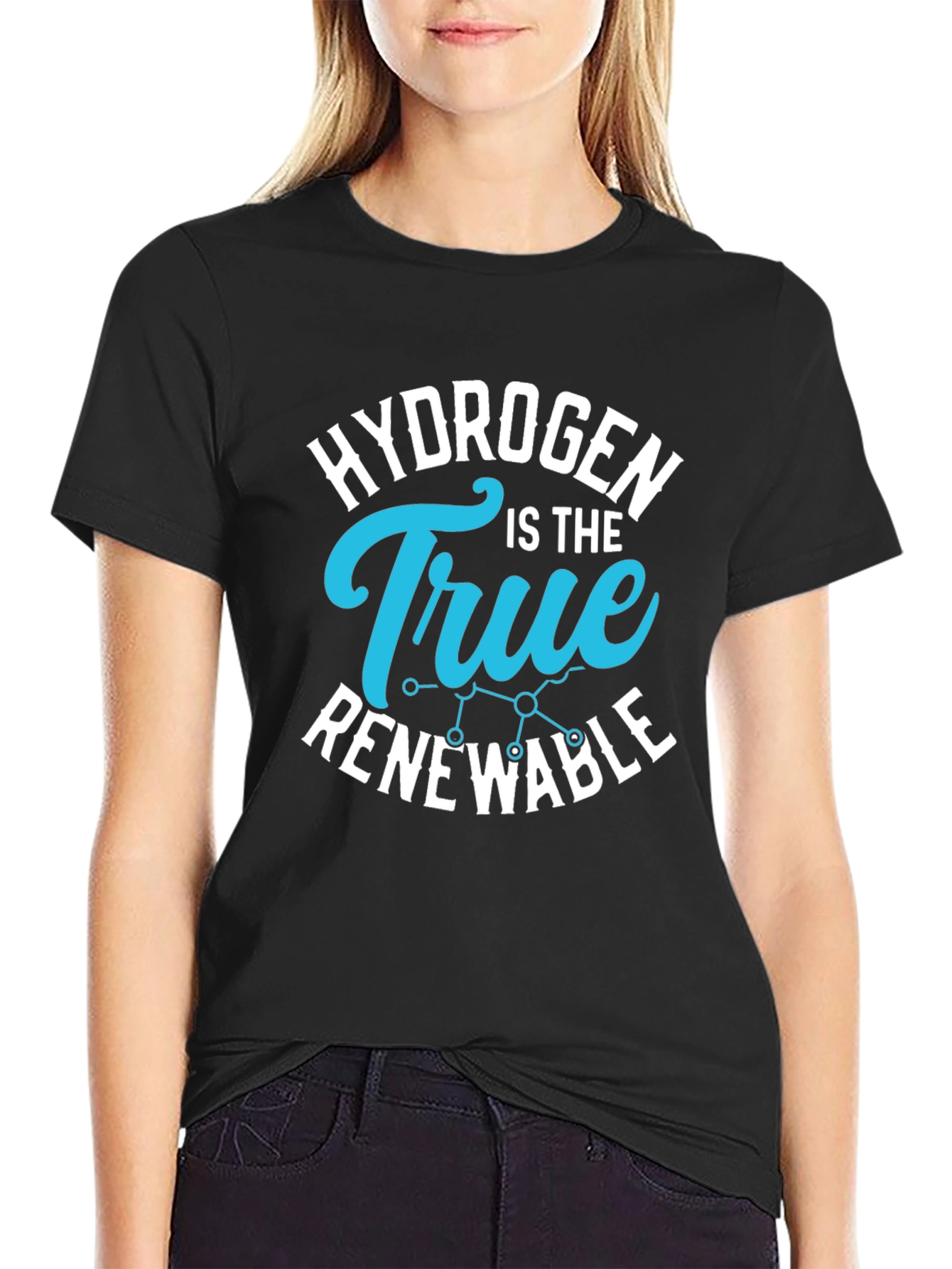 Hydrogen Renewable Energy Graphic T-Shirt