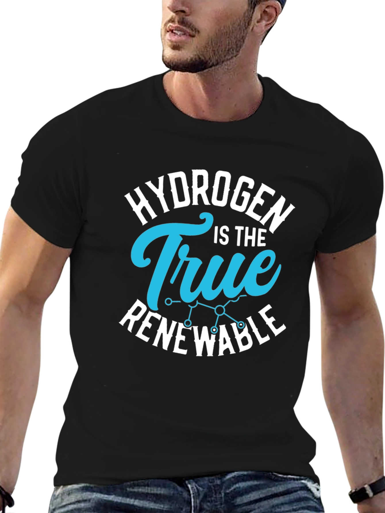 Hydrogen Renewable Energy Graphic T-Shirt